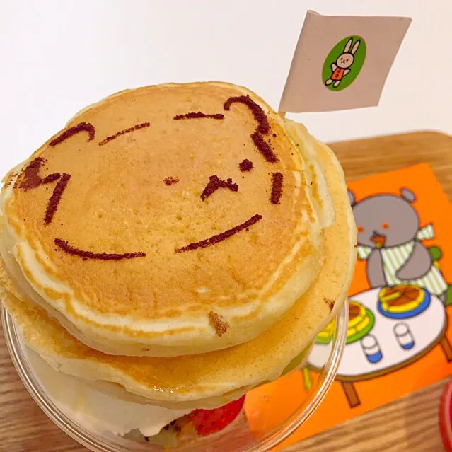 Snapdishの料理写真:しろくまちゃんのホットケーキ|Yoshioka Koharuさん