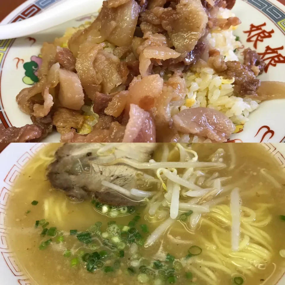 肉焼き飯小+ラーメン=Bセット|KOMAさん