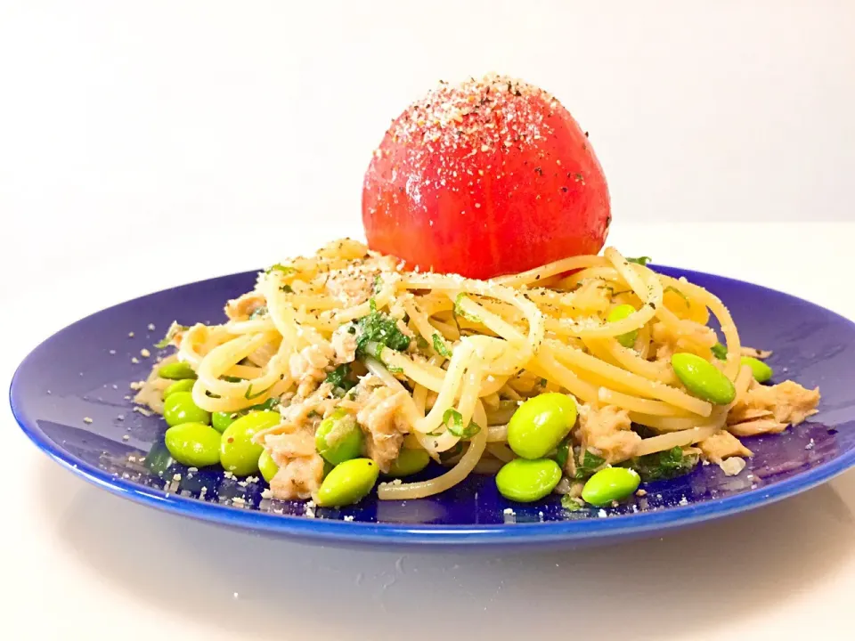 おだしトマトの冷製パスタ🍅|けこさん