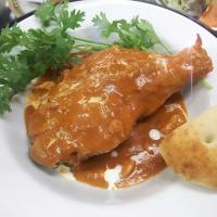 骨付き鶏もも肉のバターチキンカレー仕立て