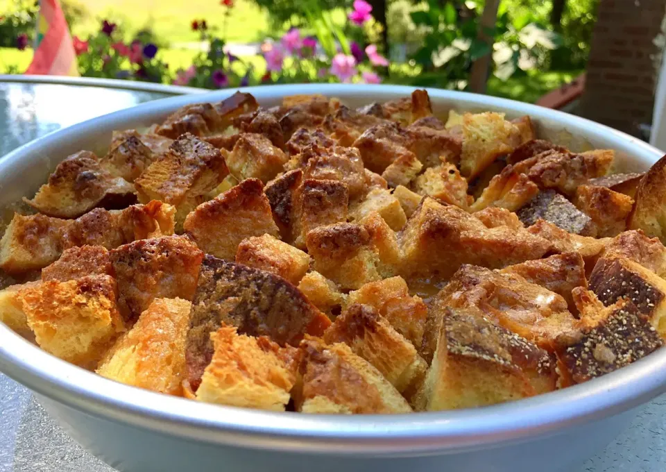 Cinnamon peach cobbler|Dean M Rogersさん