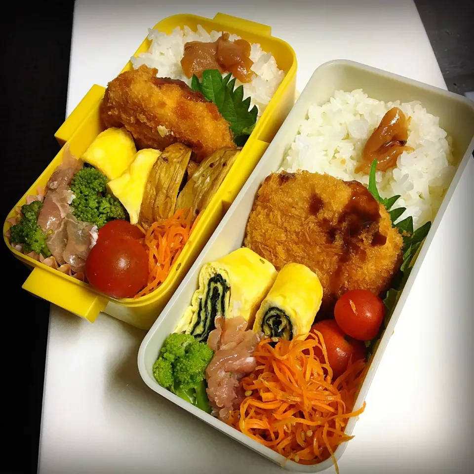 #お昼ご飯 #お弁当 

8.6 今日の息子部活弁当🍱🍱|renharuruさん