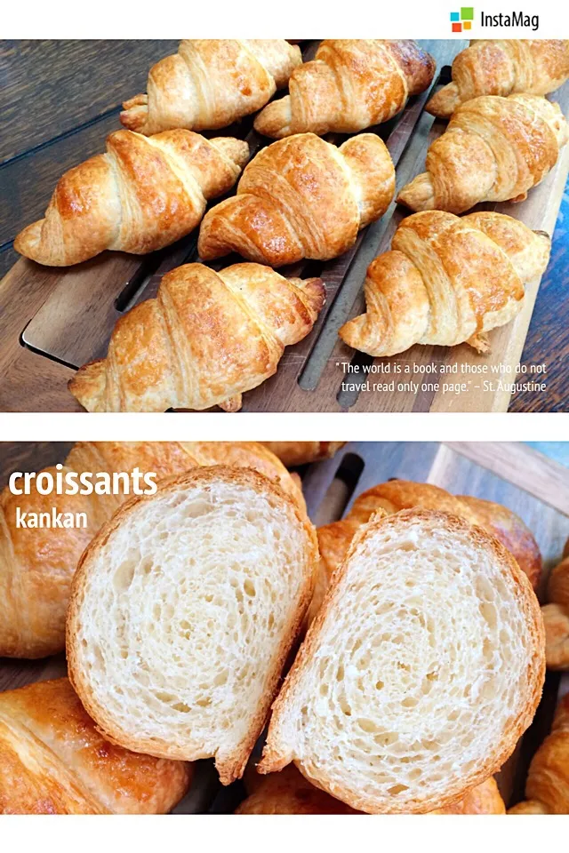 Snapdishの料理写真:只今修行中〜croissant

#クロワッサン#homemadebread #homebaking #修行中|カンカンさん