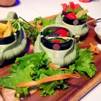 Snapdishの料理写真:🥗Gundam Salad 🥗|山田さん