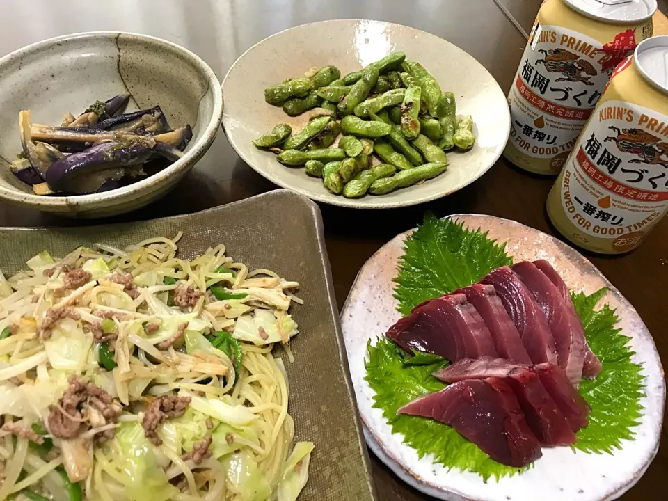 2017.8.6 焼きそばランチ🍻🍻🍻|ゆみずさん