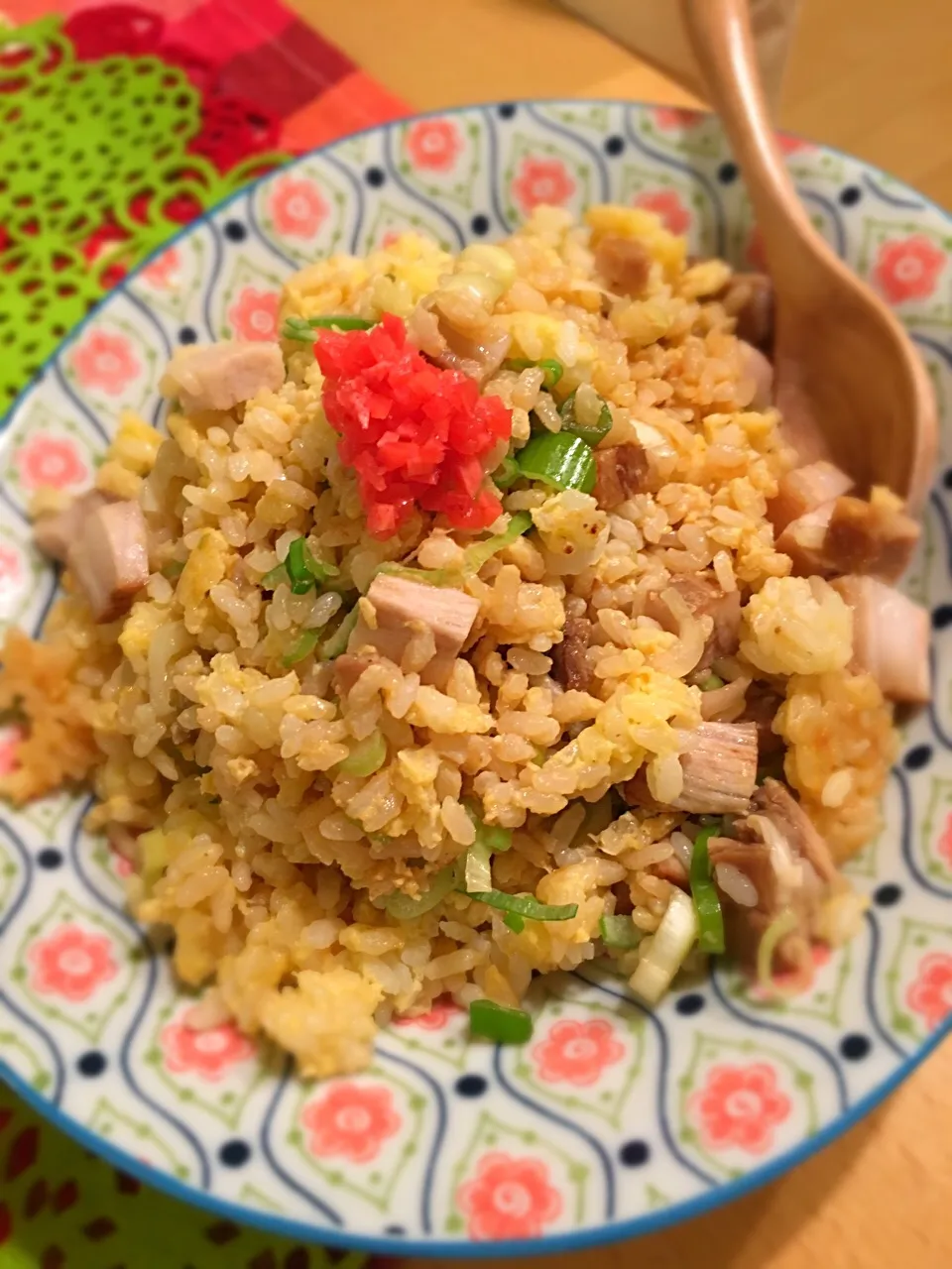 手作りチャーシューで炒飯|アリエッティさん