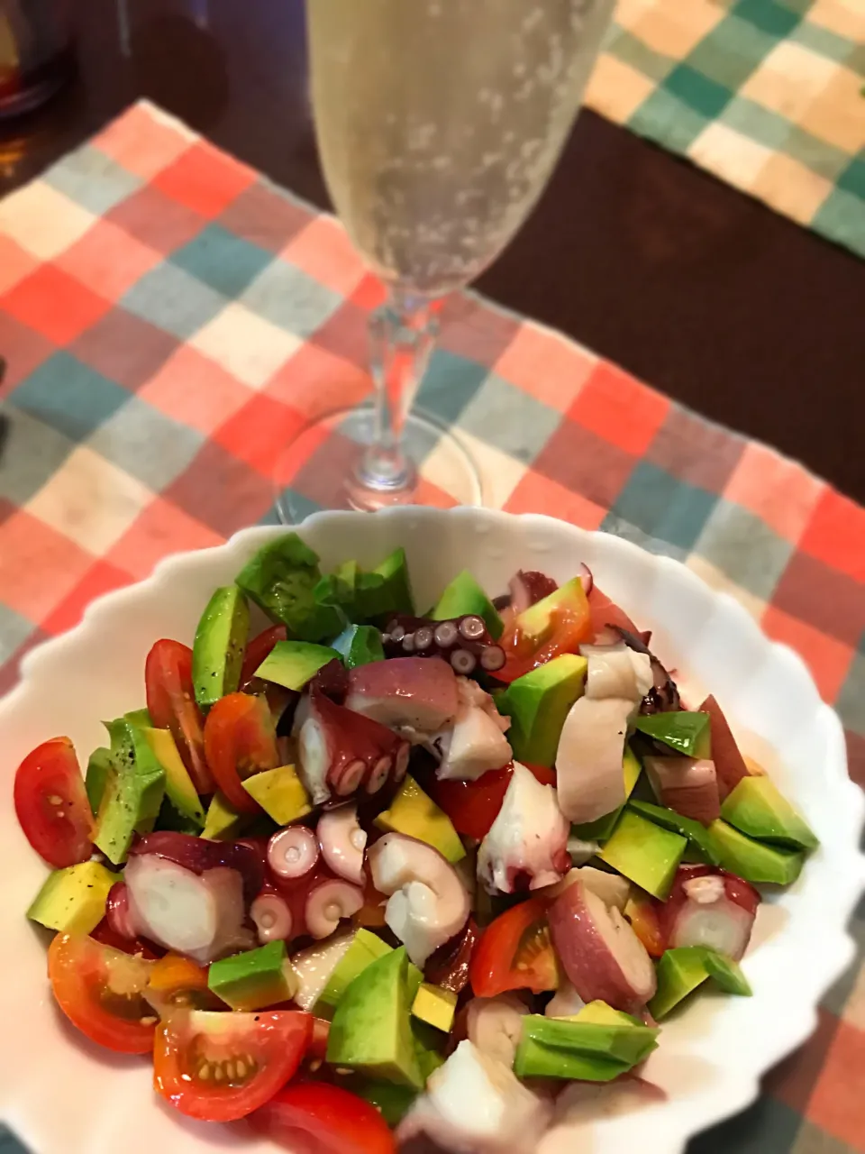 タコとアボカドのマリネ🥑🐙|純さん