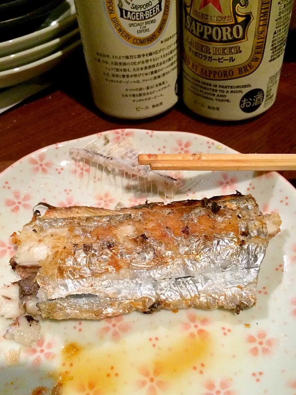 釣り人料理『タチウオの塩焼き』|風流料理人さん