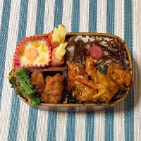 Snapdishの料理写真:👱旦那さま弁当|りーりさん