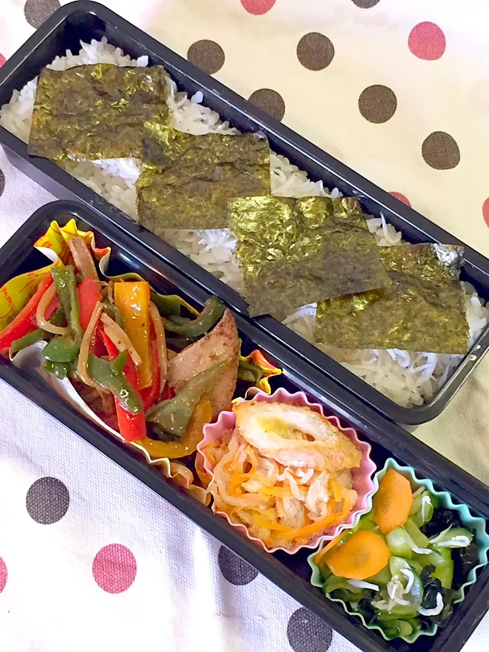 8/7☆レバーで青椒肉絲弁当|ちーさん