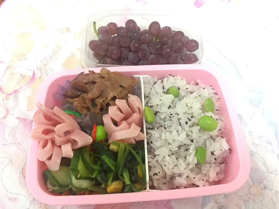 ８月７日学童弁当|さんだーさん