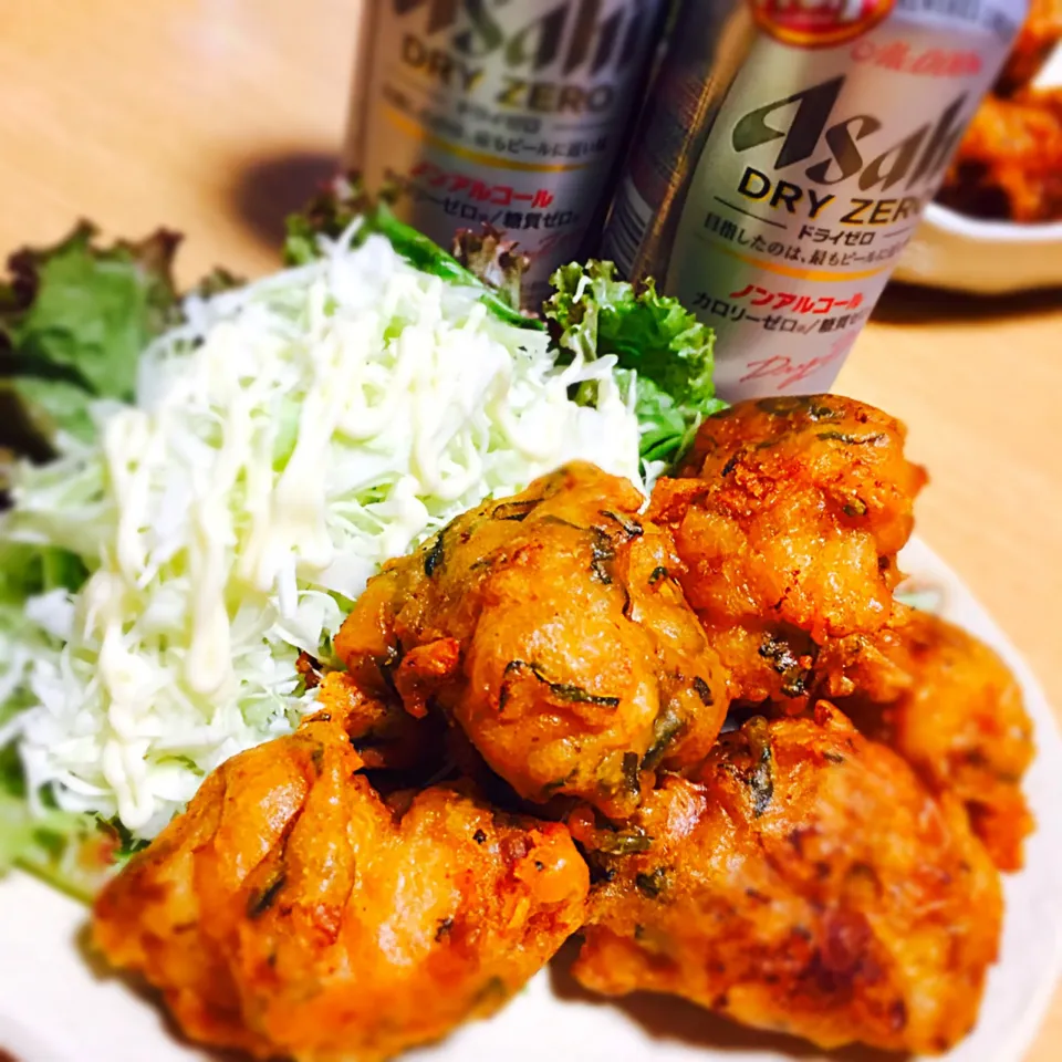 夏仕様の梅肉しそ唐揚げ✲*ﾟ|hiroeさん