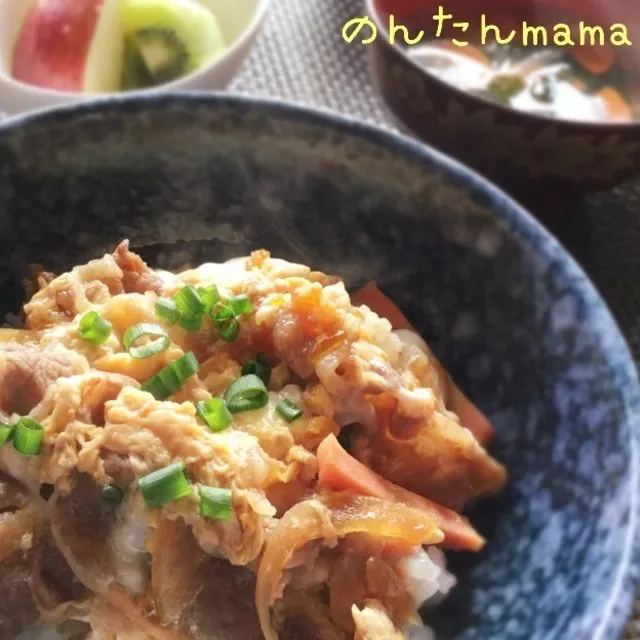 のんたんママさんの一手間で美味しい　牛こまの卵とじ丼（他人丼） #レシピブログ #RecipeBlog|レシピブログさん