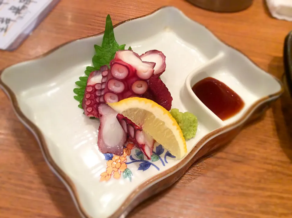 Snapdishの料理写真:水天宮前 魚串 さくらさく             タコブツ|Takeshi  Nagakiさん