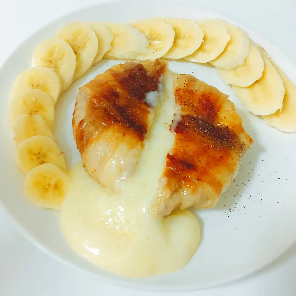 Camembert cheese in bacon|Yukiさん