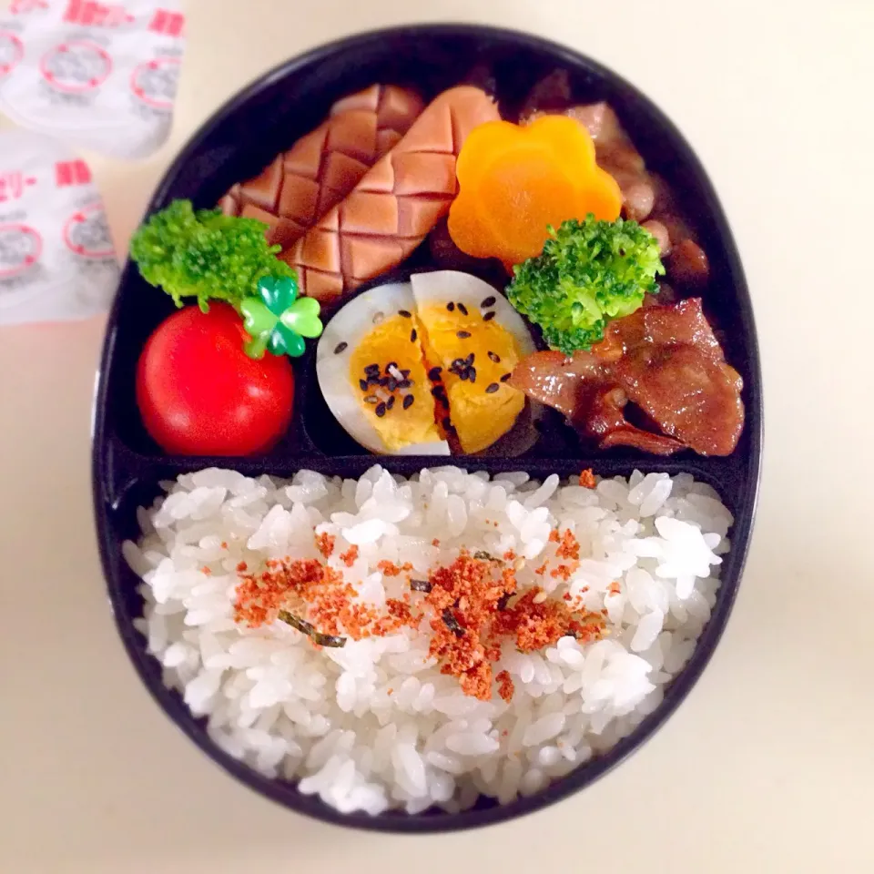 #小学生弁当 #お弁当|almostblackさん