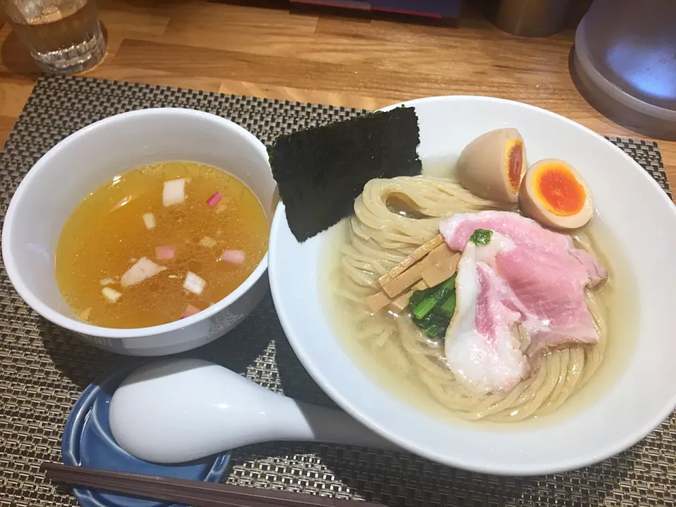 鯛昆布水つけ麺(塩)wiz味玉|juneshunさん