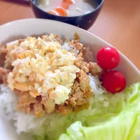 Snapdishの料理写真:チキン南蛮丼|さおりさん