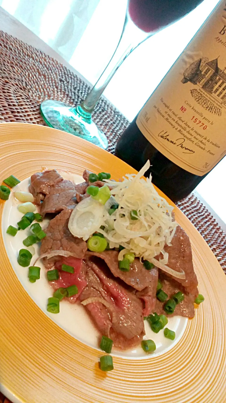 今日も暑い中お疲れ様です😆🎵🎵
さっとできる焼きしゃぶで😋🍷✨🎶|アイさん