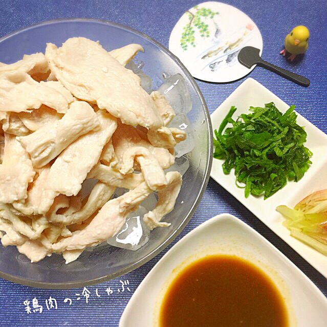 鶏肉の冷しゃぶ ヘルシー さっぱり美味しい 甘糀入りポン酢 きいこ Snapdish スナップディッシュ Id 5zmj0a