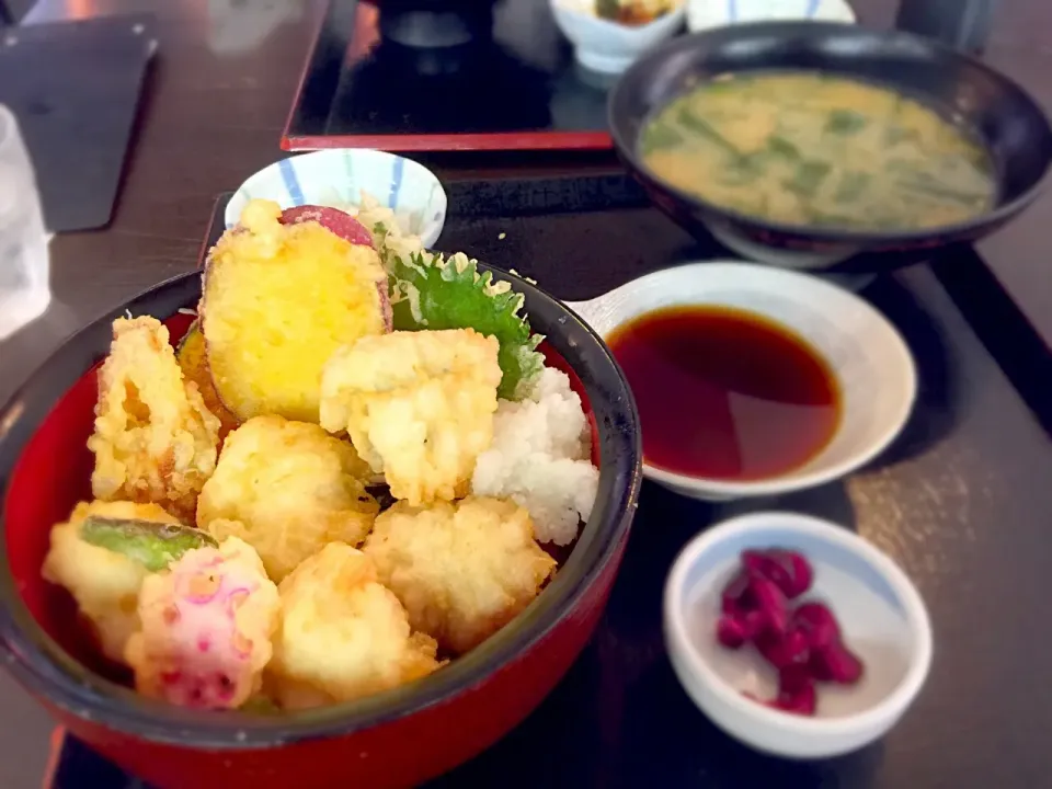 ハモ天丼|原田さん