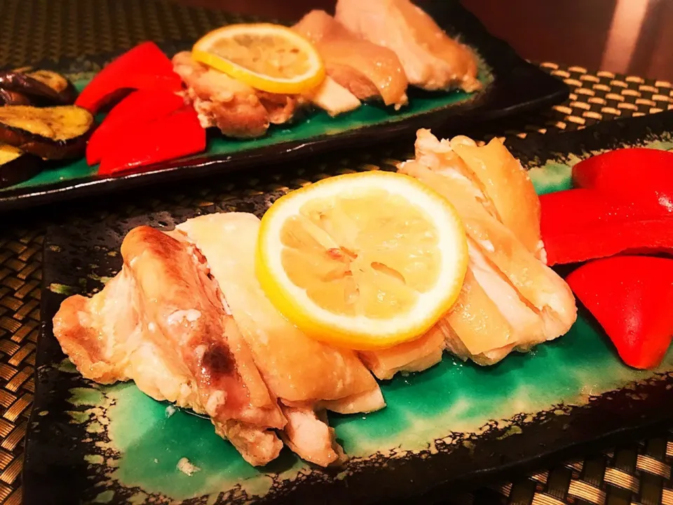 Snapdishの料理写真:夏にさっぱり塩レモンチキン♪|72roseさん