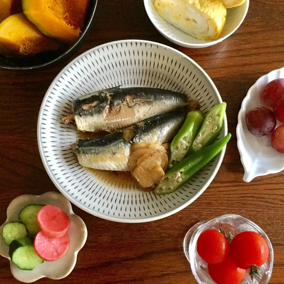 イワシの味噌生姜煮
イワシを、圧力鍋で煮ました。
骨も柔らかく、丸ごと、食べられます。
味噌と生姜がミソです！|ゆかモンさん