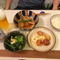 小松菜の煮びたし
冬瓜と豚バラの和風煮
長芋ステーキ|まのっくすさん