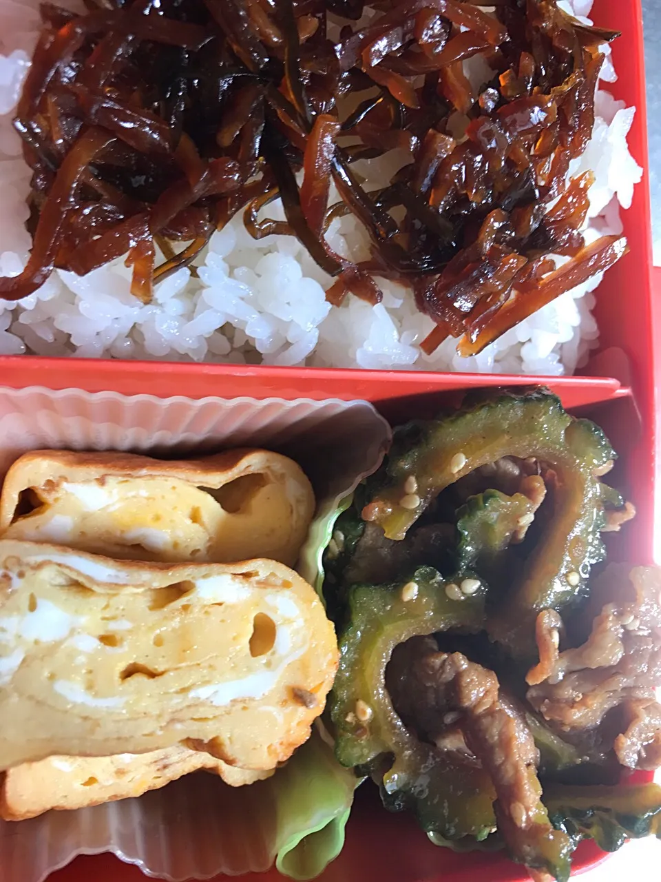 #本日のお弁当 は、時間も食材が無い！ #奥義・焼肉のタレ|Nao K. Tさん