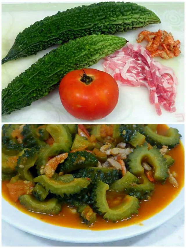 bitter gourd in tomato sauce|steven z.y.さん