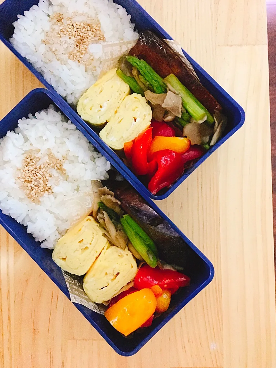 Snapdishの料理写真:今日のお弁当♡

#お弁当#ブリの照り焼き#白だしとマヨでだし巻き玉子#キューピーマヨネーズ|ゆかさん