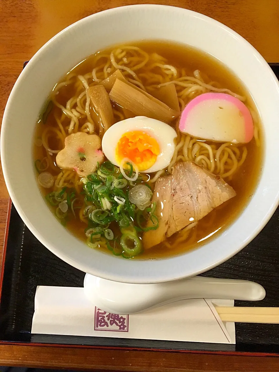 桑名駅近くの 桔梗屋さんの 中華そば 優しいうまみある中華そばです😍|後藤明美さん