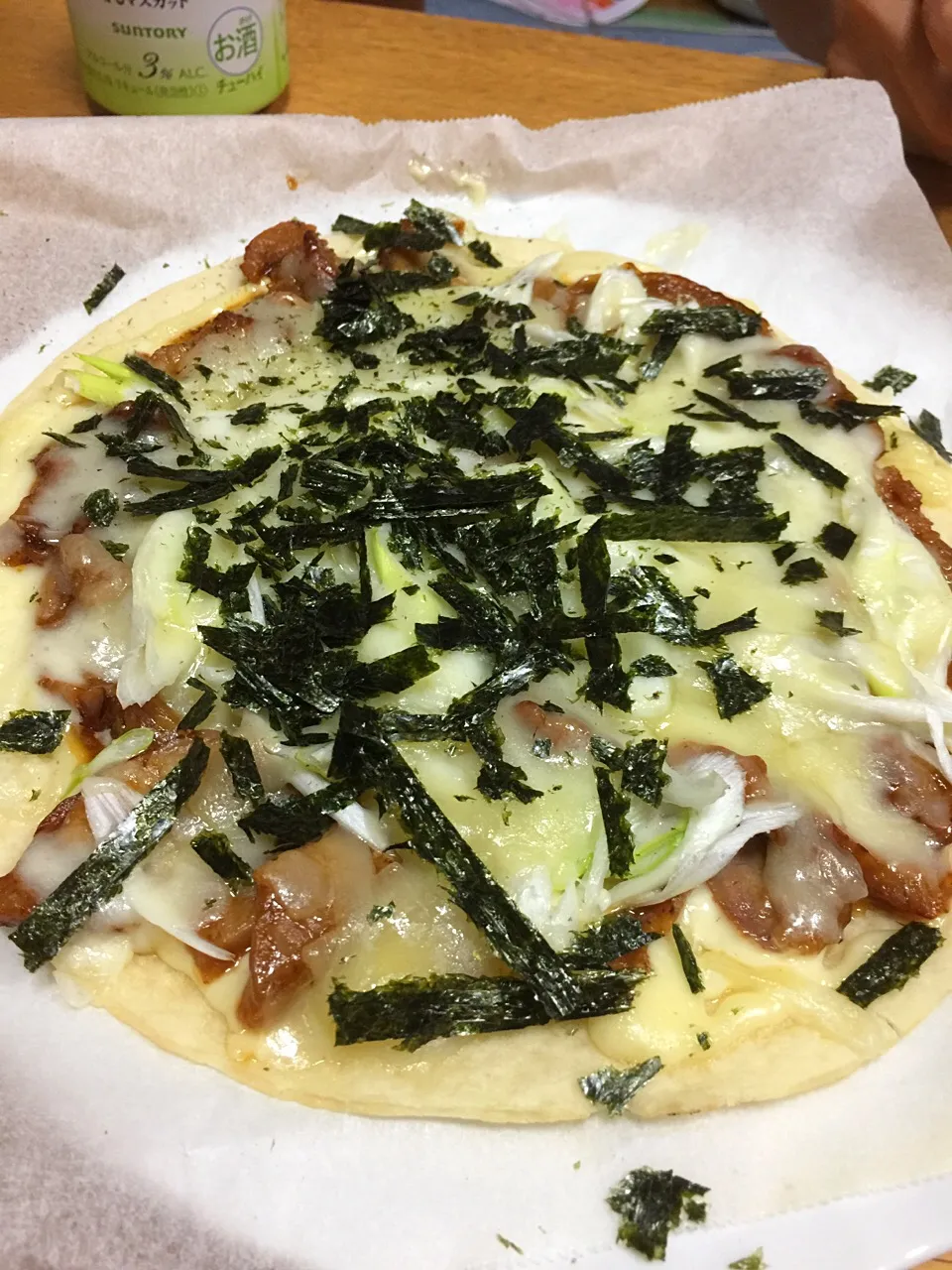 手作りピザ🍕照り焼きチキン|ゆずあんずさん