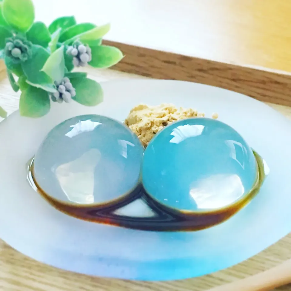 水信玄餅
#おうちごはん #和菓子#sweets #japanesefood|もなかさん