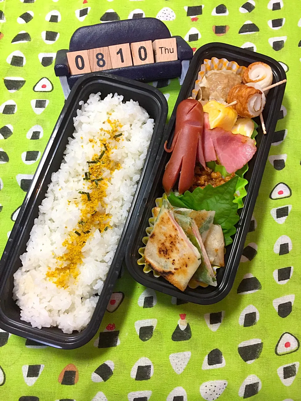 8月10日の高3男子のお弁当♪|ごっちさん