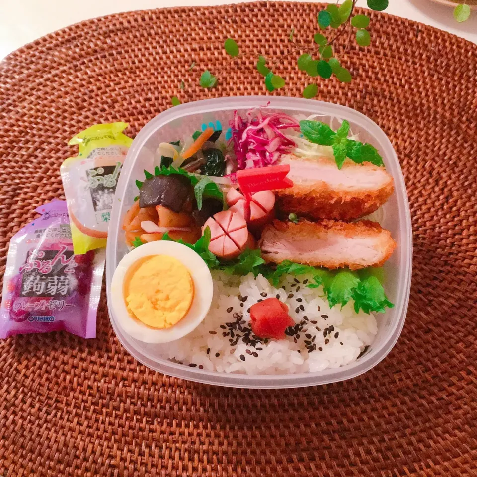 Snapdishの料理写真:ヒレカツのお弁当|Mikaさん