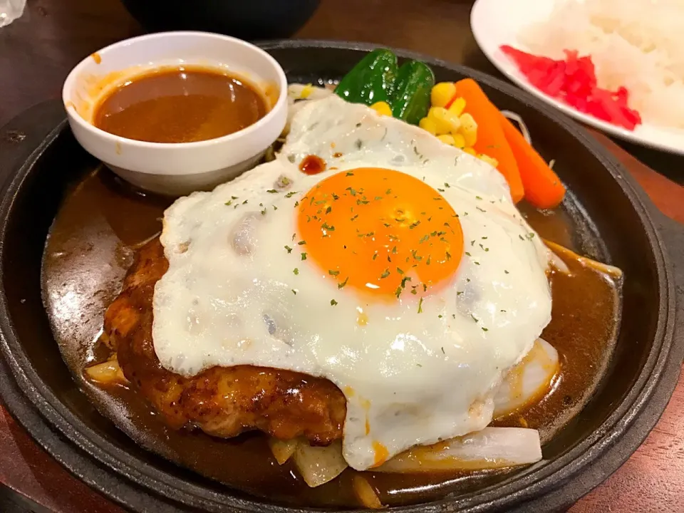 Snapdishの料理写真:ハンバーグランチ 喜いち|inokocafeさん