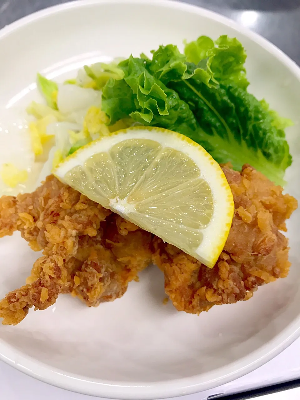 鶏もも肉の唐揚げ|学食おばちゃんさん