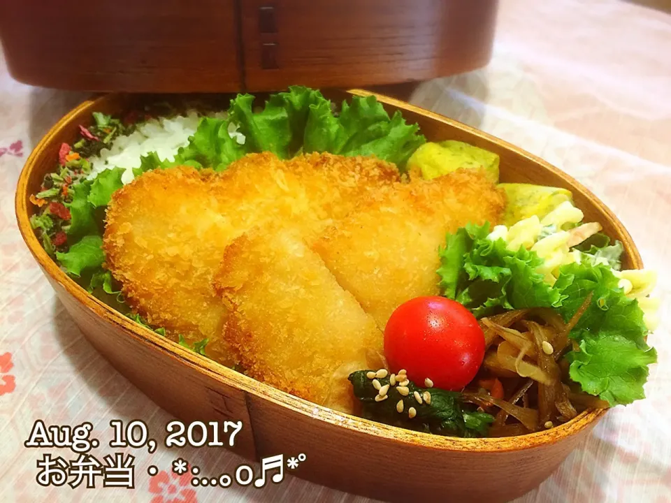 Snapdishの料理写真:2017/08/10お弁当〜♡|いく❤️さん