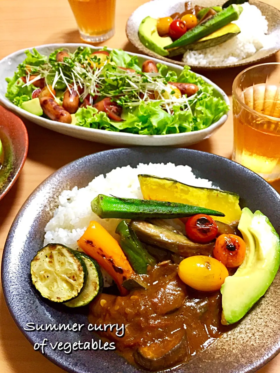 夏野菜カレー🍛|あつみんさん