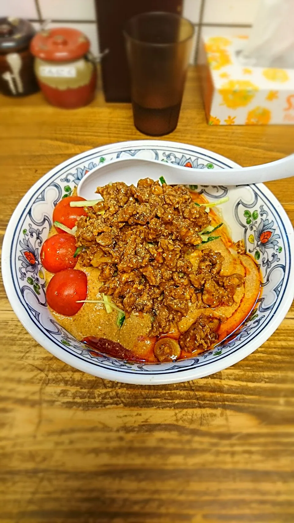 ドロドロ冷やし担々麺|よちやまさん