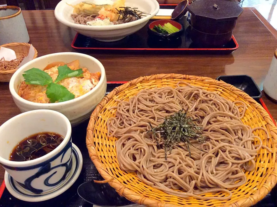 Snapdishの料理写真:【そじ坊】カツ丼定食|ひよこさん