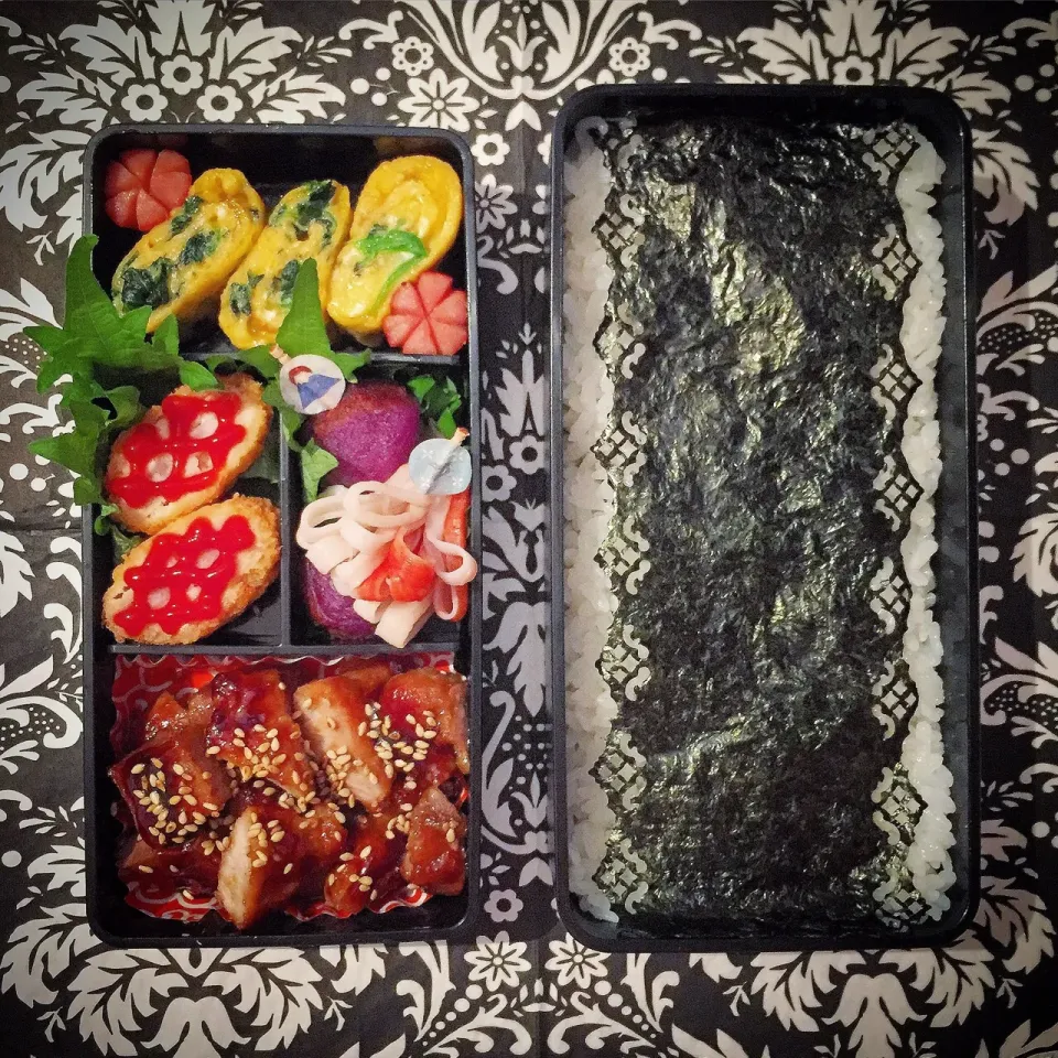 Snapdishの料理写真:#ベッカム弁当 vol.64|nori.co.jpさん