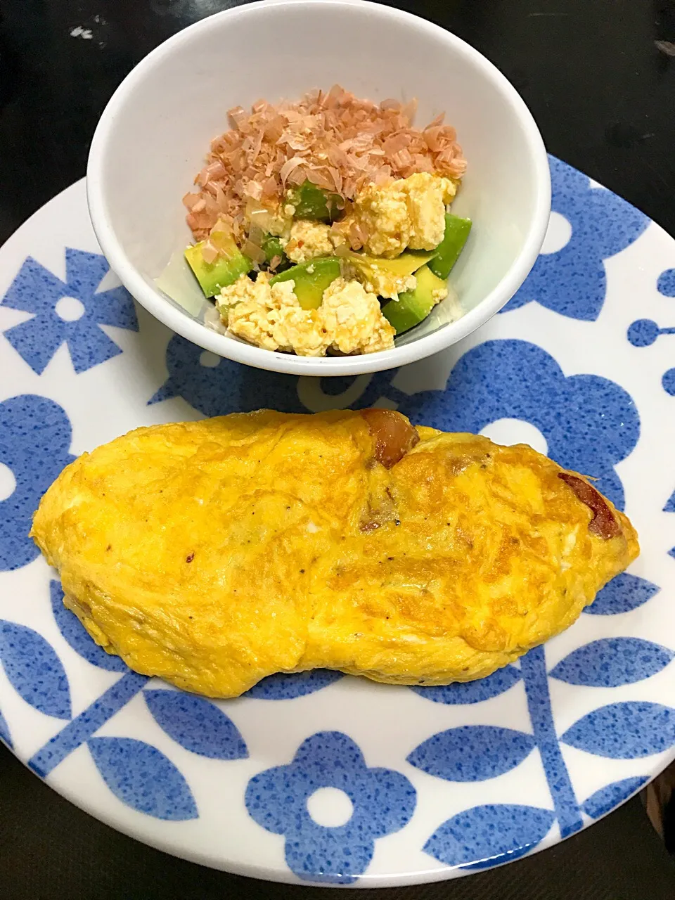 Snapdishの料理写真:ミートオムレツランチ♪|つばりん亭さん