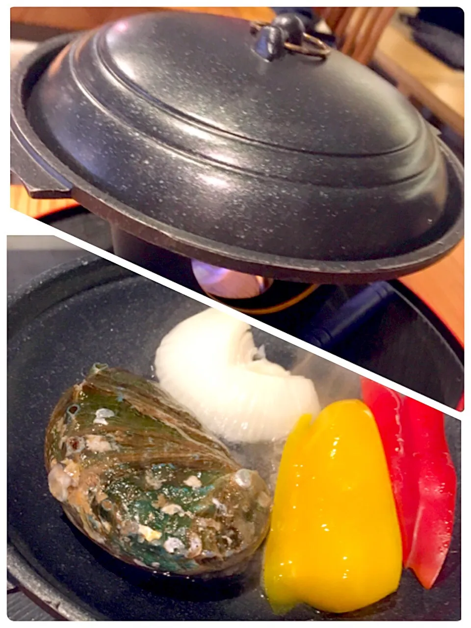 Snapdishの料理写真:#蒸し焼き #鮑 #三重の料理|MIEKO 沼澤三永子さん