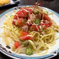 トマトとシーチキンの冷製パスタ|大澤 伸明さん