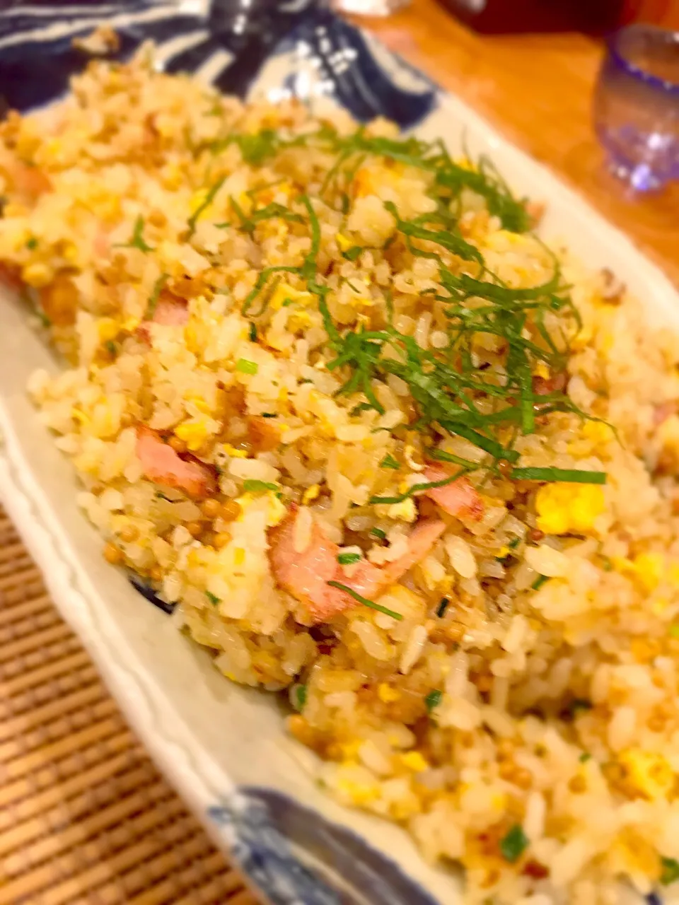 タスマニア産マスタードとベーコンの焼き飯|Mayuko kitagawaさん