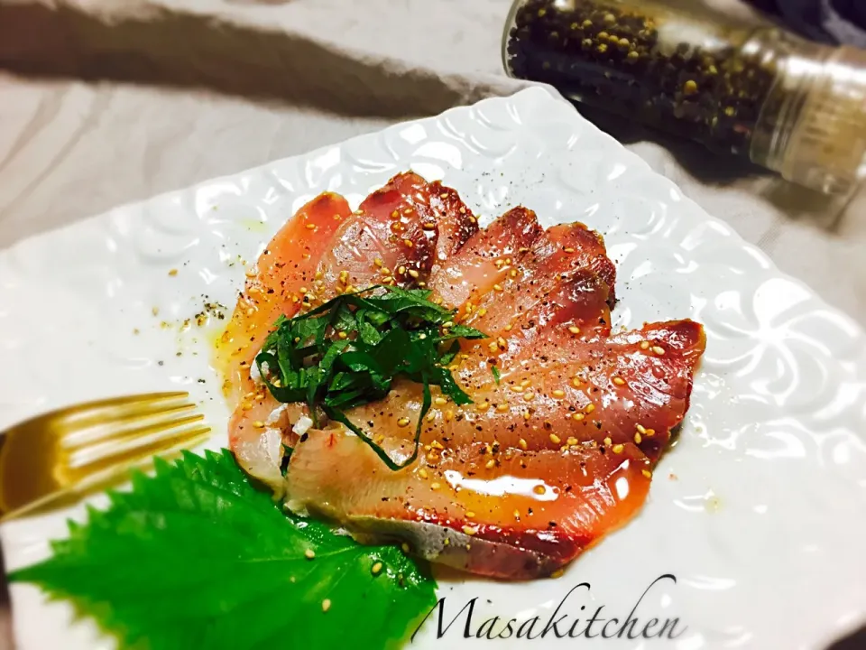 Carpaccio de yellowtail|Masakiさん