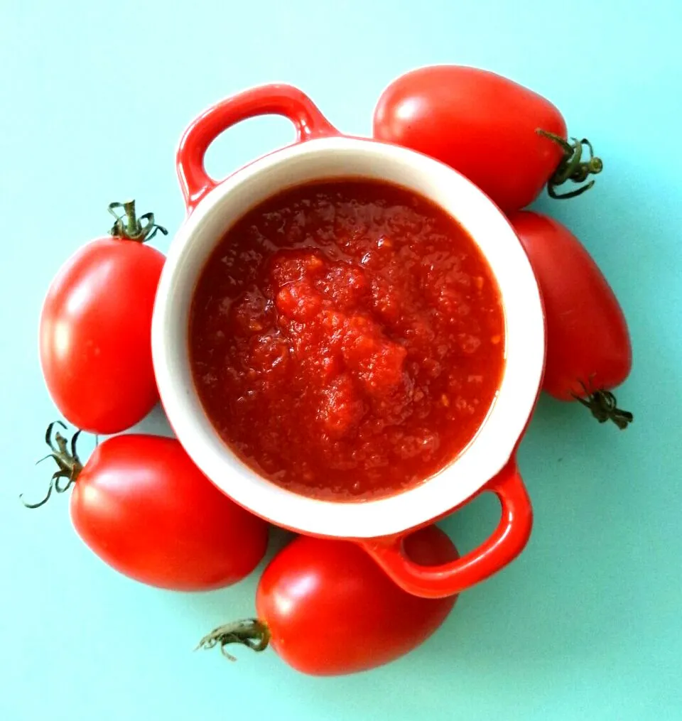 Snapdishの料理写真:自家製トマトケチャップ🍅(🌼裕子ップ🌼)|高野裕子さん