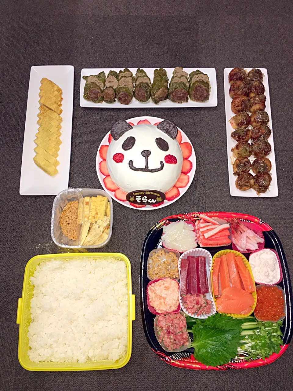 Snapdishの料理写真:長男6歳の誕生日|hirotanさん